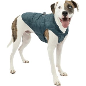 Kurgo Loft Reversible Insulated Dog Quilted Coat, Ink Blue, Medium
