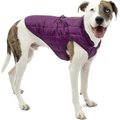 Kurgo Loft Reversible Insulated Dog Quilted Coat, Purple, Large