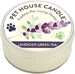 Pet House Lavender Green Tea Natural Plant-Based Mini Candle, 1.5-oz jar