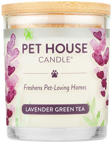 Pet House Lavender Green Tea Natural Plant-Based Wax Candle, 9-oz jar slide 1 of 5