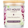 Pet House Lavender Green Tea Natural Soy Candle, 9-oz jar