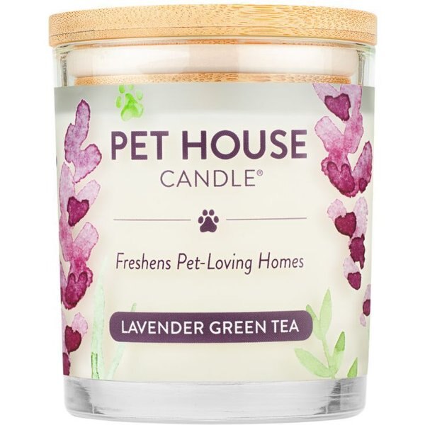 Pet House Lavender Vanilla Natural Soy Sentiment Candle, 9-oz jar