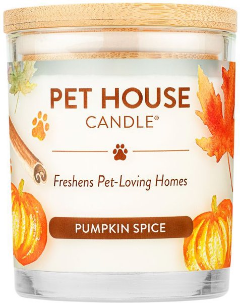 Pet House Pumpkin Spice Natural Plant-Based Wax Candle, 9-oz jar slide 1 of 7