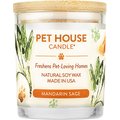 Pet House Mandarin Sage Natural Plant-Based Wax Candle, 9-oz jar
