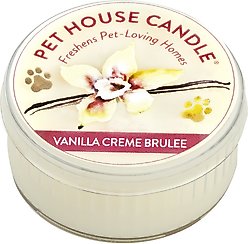 Pet House Vanilla Creme Brulee Natural Plant-Based Mini Candle, 1.5-oz jar