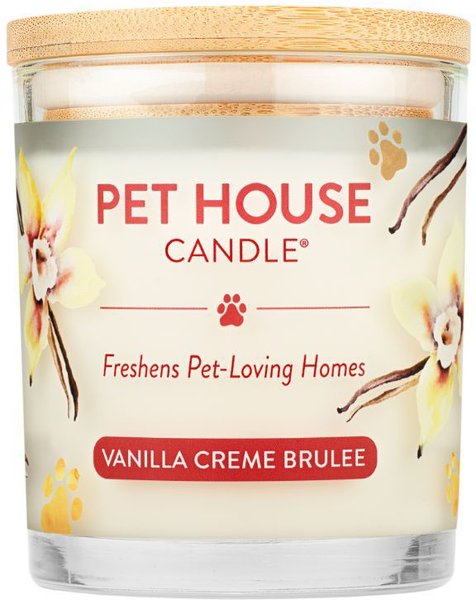 Pet House Vanilla Creme Brulee Pet House Plant-Based Wax Candle, 9-oz jar slide 1 of 4