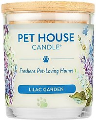 Pet House Lilac Garden Natural Plant-Based Wax Candle, 9-oz jar