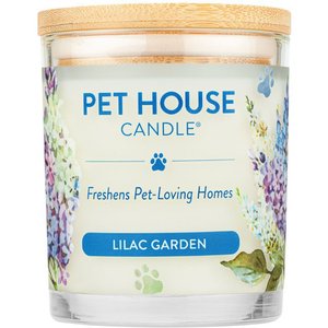 Pet House Lilac Garden Natural Plant-Based Wax Candle, 9-oz jar