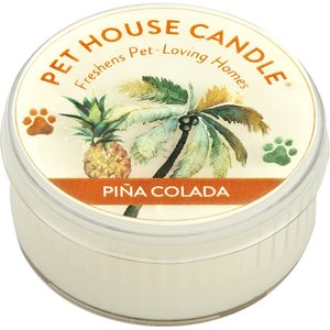 Pet House Pina Colada Natural Plant-Based Candle, 1.5-oz jar