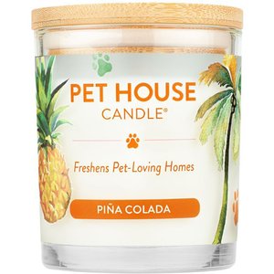 Pet House Pina Colada Natural Plant-Based Wax Candle, 9-oz jar
