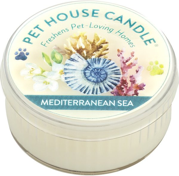 Pet House Mediterranean Sea Natural Plant-Based Candle, 1.5-oz jar slide 1 of 3