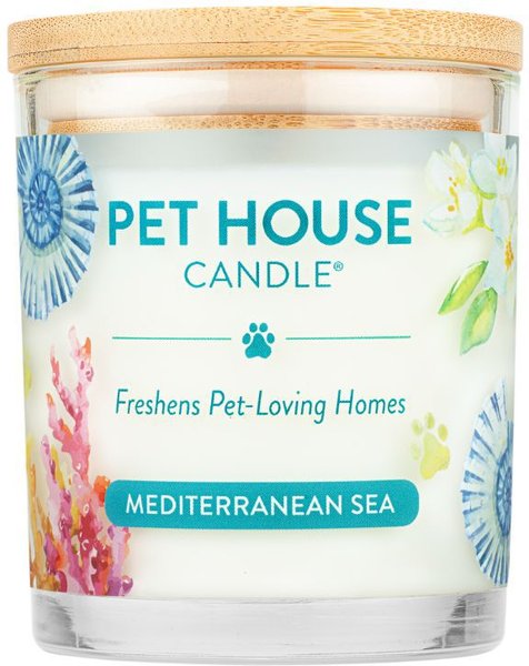 Pet House Mediterranean Sea Natural Plant-Based Wax Candle, 9-oz jar slide 1 of 5