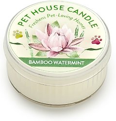 Pet House Bamboo Watermint Natural Plant-Based Mini Candle, 1.5-oz jar