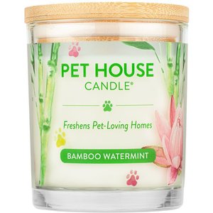 Pet House Bamboo Watermint Natural Soy Candle, 9-oz jar