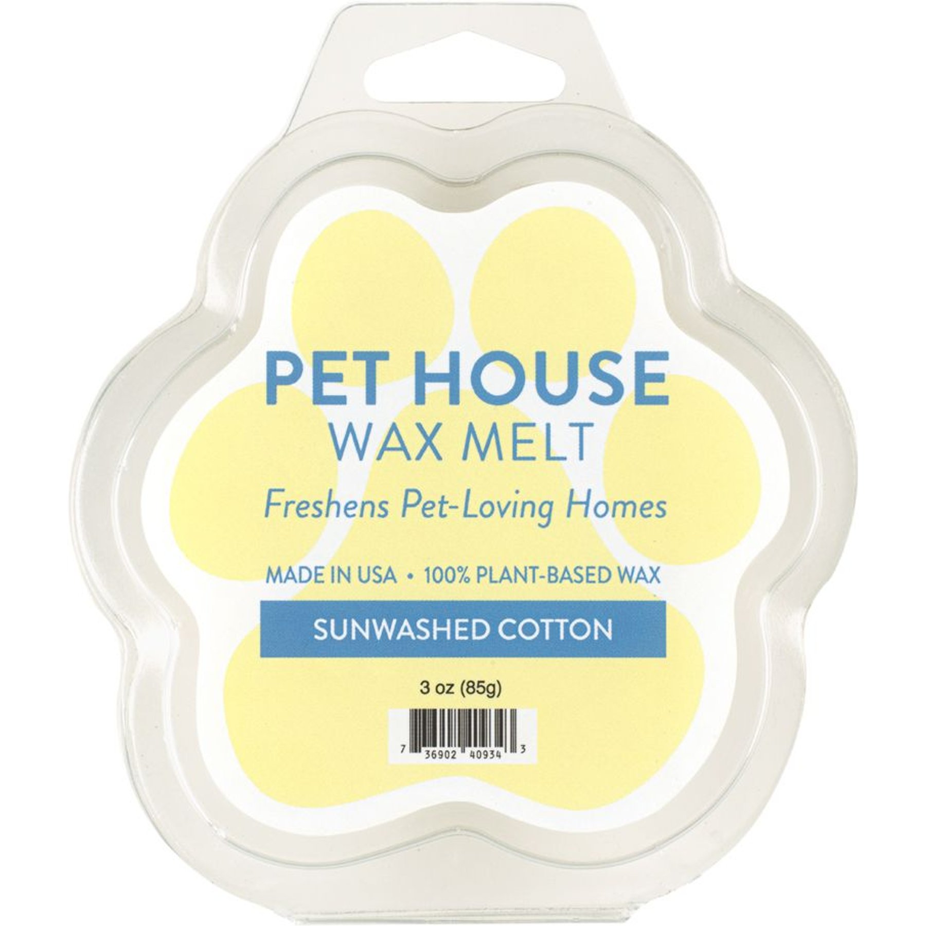 One Fur All 100% Natural Plant-Based Wax Melts, Pack of 2 by Pet House –  Long Lasting Pet Odor Eliminating Wax Melts Non-Toxic, Dye-Free Unique,  Made
