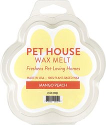 Pet House Mango Peach Natural Plant-Based Wax Melt, 3-oz
