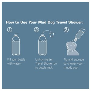 Kurgo Mud Travel Dog Shower