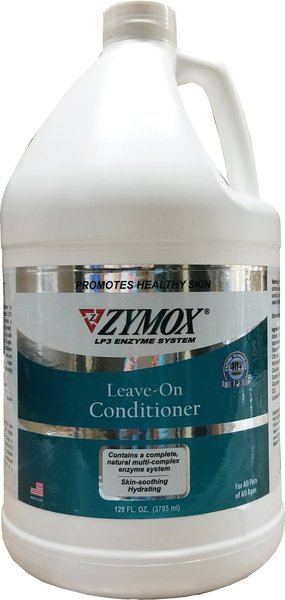 Zymox Veterinary Strength Enzymatic Dog & Cat Leave-on Conditioner, 1-gal bottle slide 1 of 10