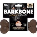 Pet Qwerks Barkbone Mesquite Chicken Flavor Tough Dog Chew Toy, Large