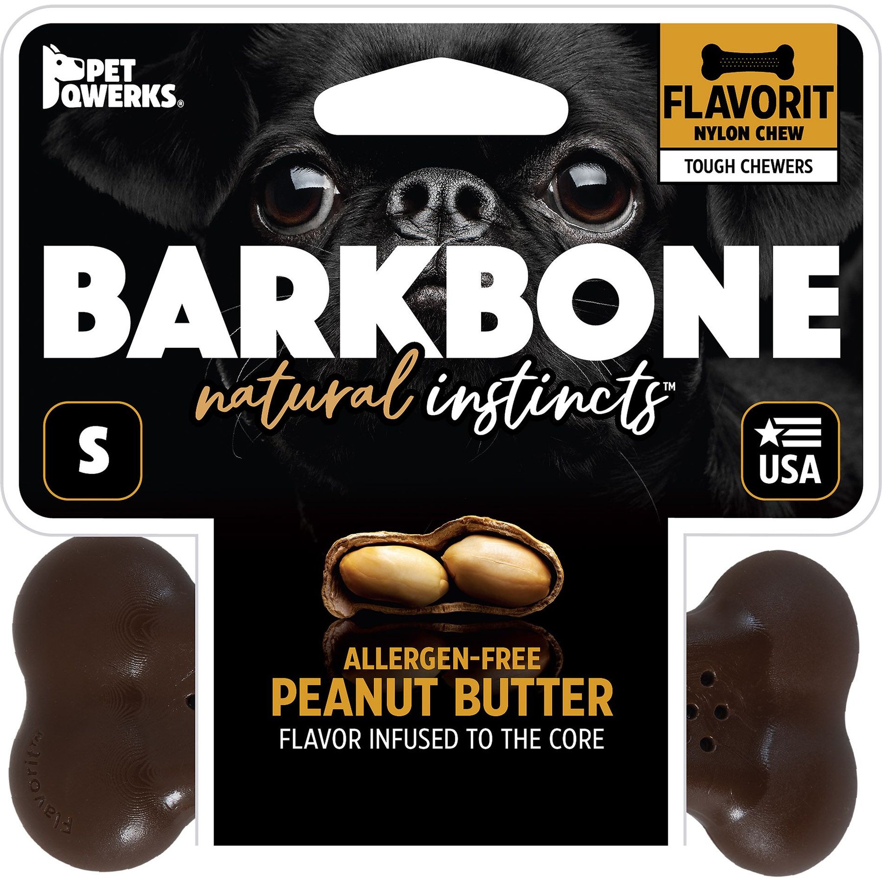 Peanut Butter nylon Flavorit bone- Xlarge 