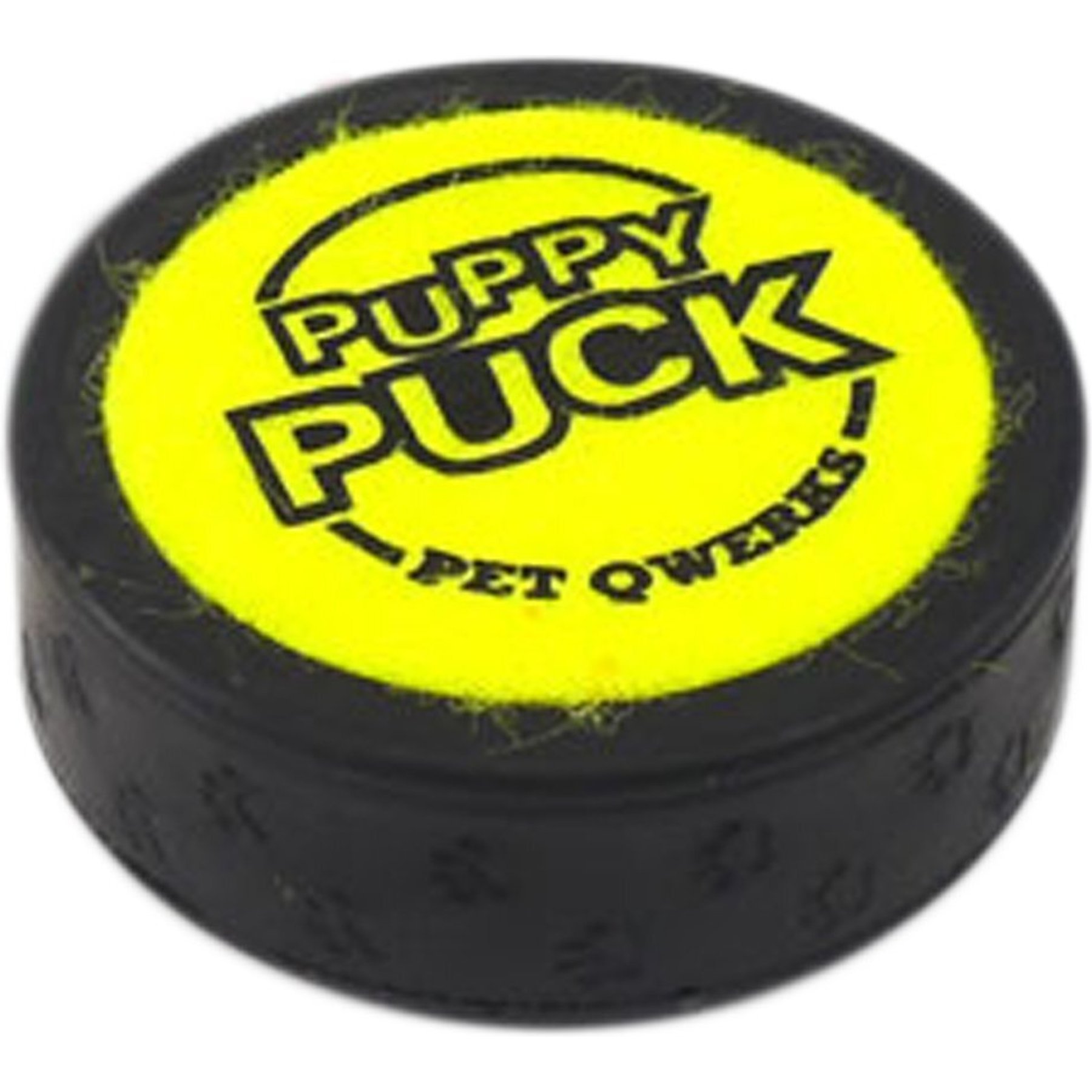 Hockey Puck' Special Rubber Treat Dispensing Dog Toy for Small