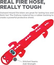 Outward Hound Fire Biterz Squeaky Dog Toy, Red Dragon, 3 Squeakers slide 2 of 7
