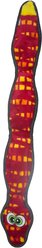 Outward Hound Tough Seamz Squeaky Plush Dog Toy, Snake, 6 Squeakers