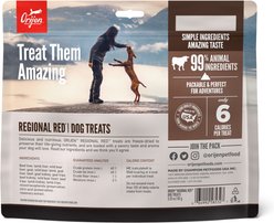 ORIJEN Regional Red Grain-Free Freeze-Dried Dog Treats, 3.25-oz bag slide 2 of 3