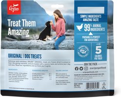 ORIJEN Original Grain-Free Freeze-Dried Dog Treats, 3.25-oz bag slide 2 of 3
