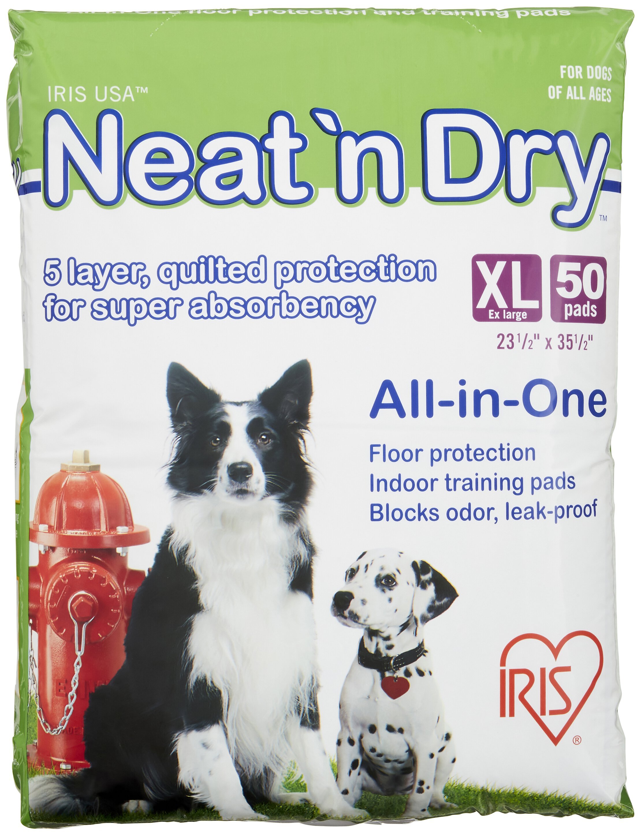 Iris neat n shop dry training pads