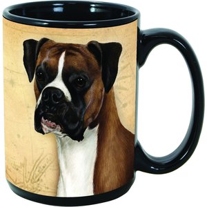 Pet Gifts USA My Faithful Friend Dog Breed Coffee Mug, Boxer, 15-oz