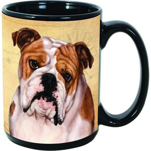 Pet Gifts USA My Faithful Friend Dog Breed Coffee Mug, Bulldog, 15-oz