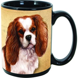 Pet Gifts USA My Faithful Friend Dog Breed Coffee Mug, Cavalier King Charles, 15-oz