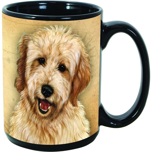 PET GIFTS USA My Faithful Friend Dog Breed Coffee Mug, Goldendoodle, 15 ...