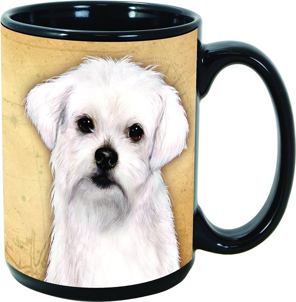 Pet Gifts USA My Faithful Friend Dog Breed Coffee Mug, Maltese, 15-oz slide 1 of 2