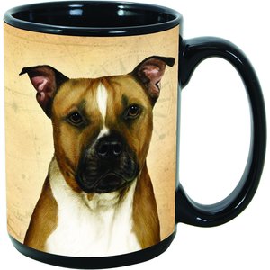 Pet Gifts USA My Faithful Friend Dog Breed Coffee Mug, Pit Bull, 15-oz