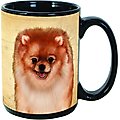 Pet Gifts USA My Faithful Friend Dog Breed Coffee Mug, Pomeranian, 15-oz