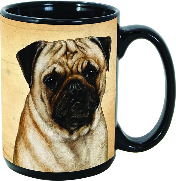 Pet Gifts USA My Faithful Friend Dog Breed Coffee Mug, Pug (Fawn), 15-oz slide 1 of 2