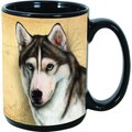 Pet Gifts USA My Faithful Friend Dog Breed Coffee Mug, Siberian Husky, 15-oz