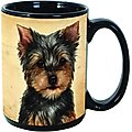 Pet Gifts USA My Faithful Friend Dog Breed Coffee Mug, Yorkie, 15-oz