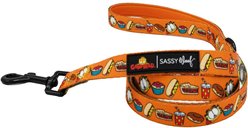 Sassy Woof Garfield Dog Leash, One Size: 5-ft long, 1-in wide