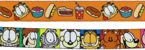 Show full view: Sassy Woof Garfield Dog Leash, One Size: 5-ft long, 1-in wide slide 4 of 6