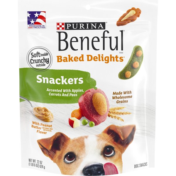 beneful baked delights hugs dog treats