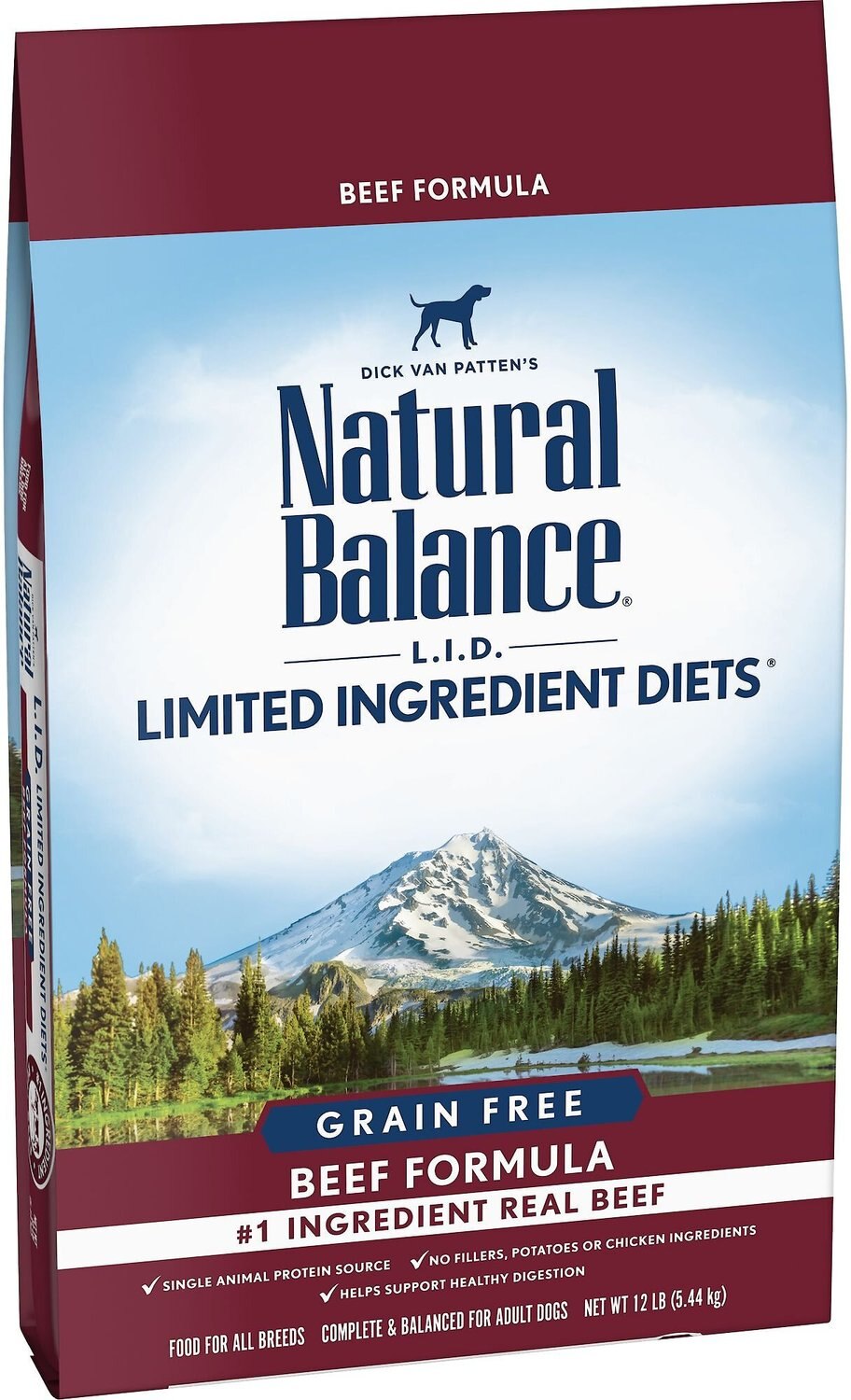 natural balance beef formula dog food