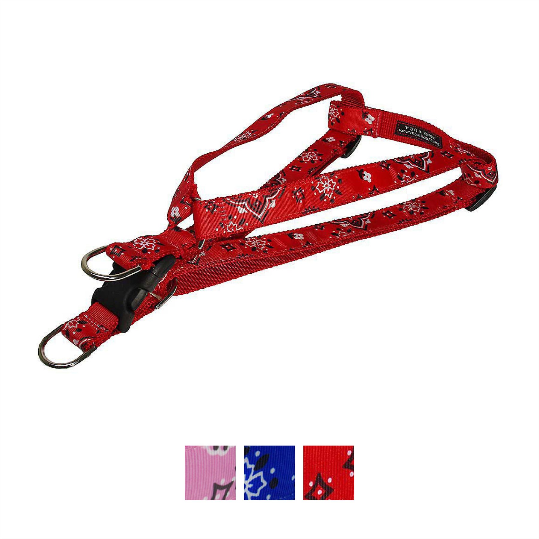 Sassy Dog Wear Bandana Dog Harness, X-Small