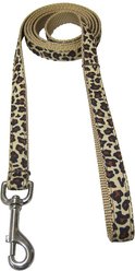 Sassy Dog Wear Leopard Dog Leash, Natural, X-Small  slide 2 of 2