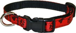 Sassy Dog Wear Paws & Bones Dog Collar, X-Small