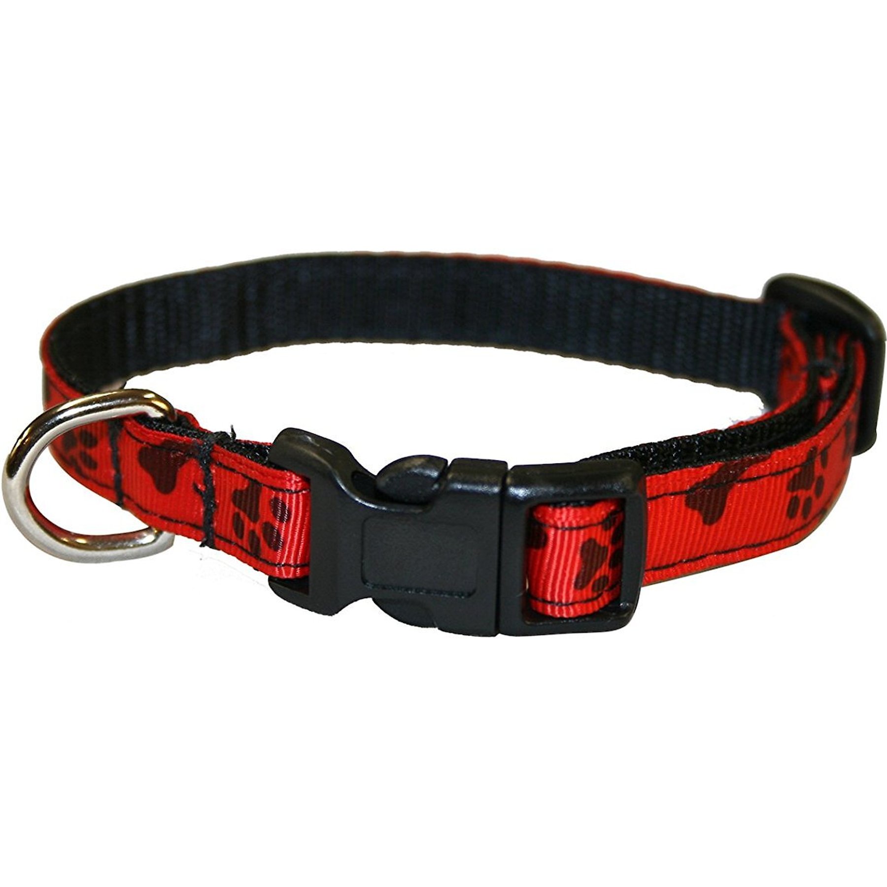 Sassy Dog Wear Paws & Bones Dog Collar, X-Small