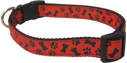 Sassy Dog Wear Paws & Bones Dog Collar, Small slide 2 of 3