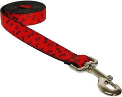 Sassy Dog Wear Paws & Bones Dog Leash, X-Small